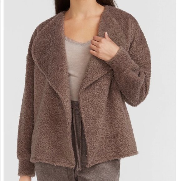 Cozy Sherpa Flyaway Jacket - Picture 1 of 6